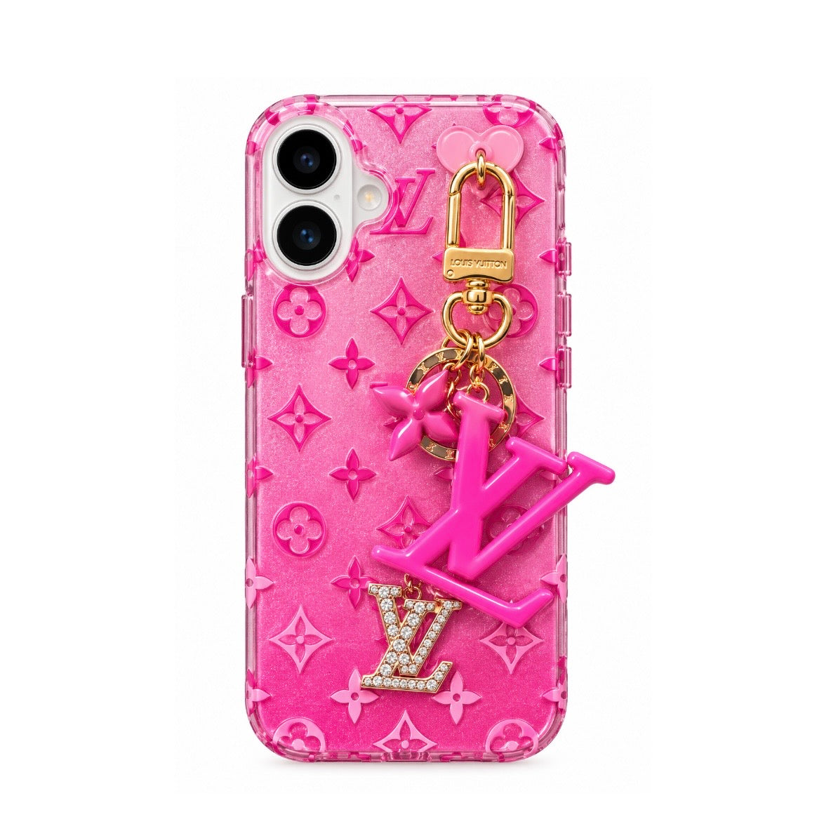 Pink LV Chain ♡ Case
