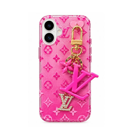 Pink LV Chain ♡ Case