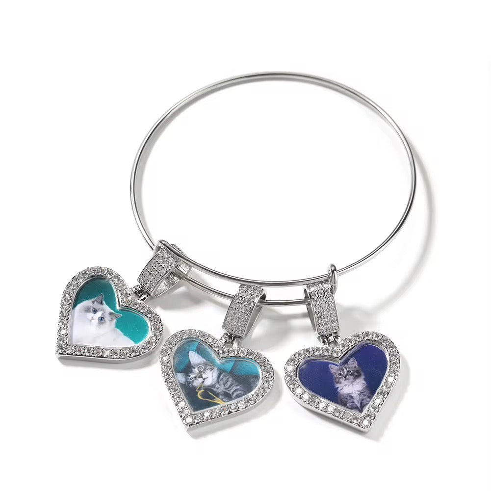 Custom Amour ♡ Memory Bangle